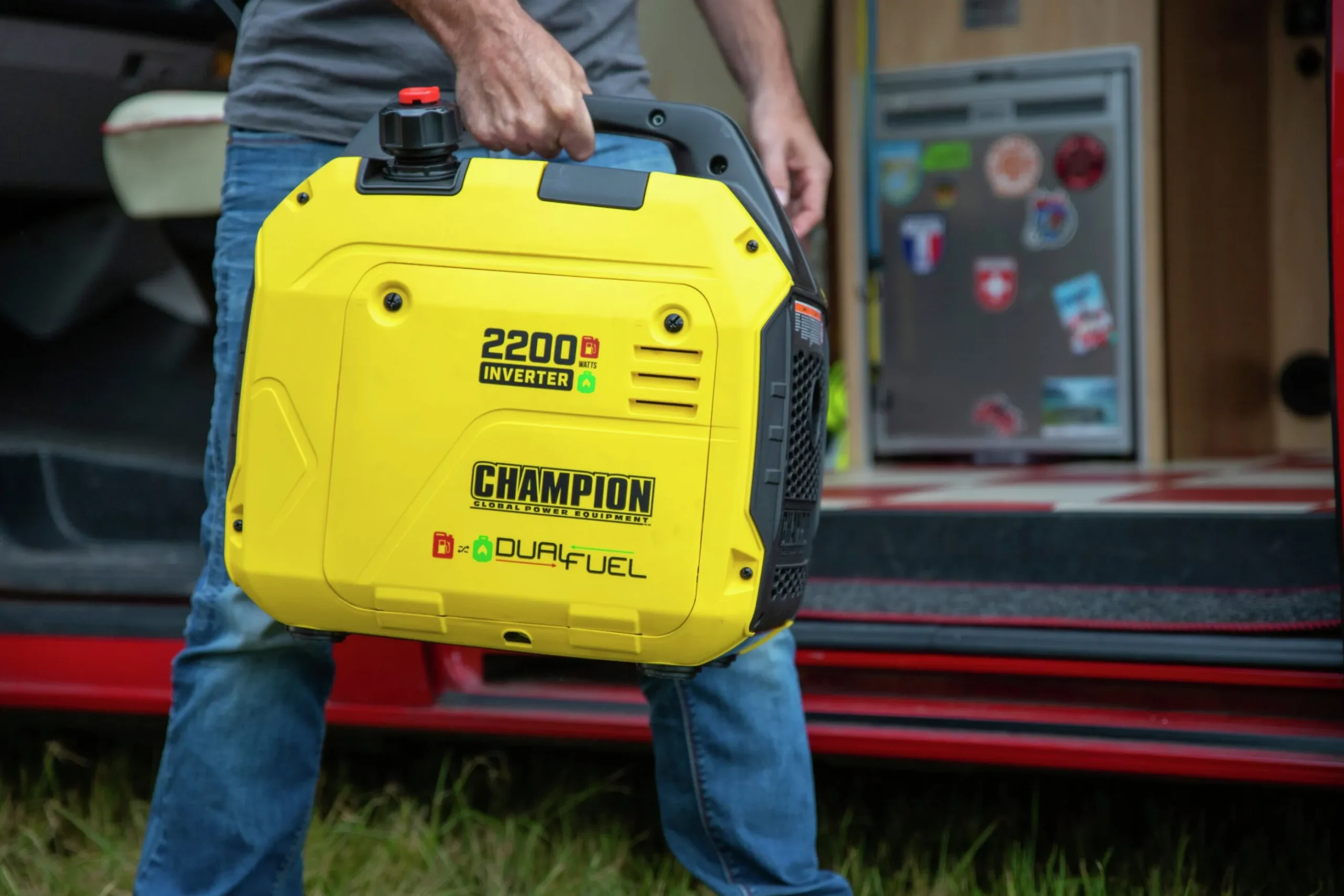 Inverterelverk Champion The Mighty Atom Dual Fuel 92001i 2200W