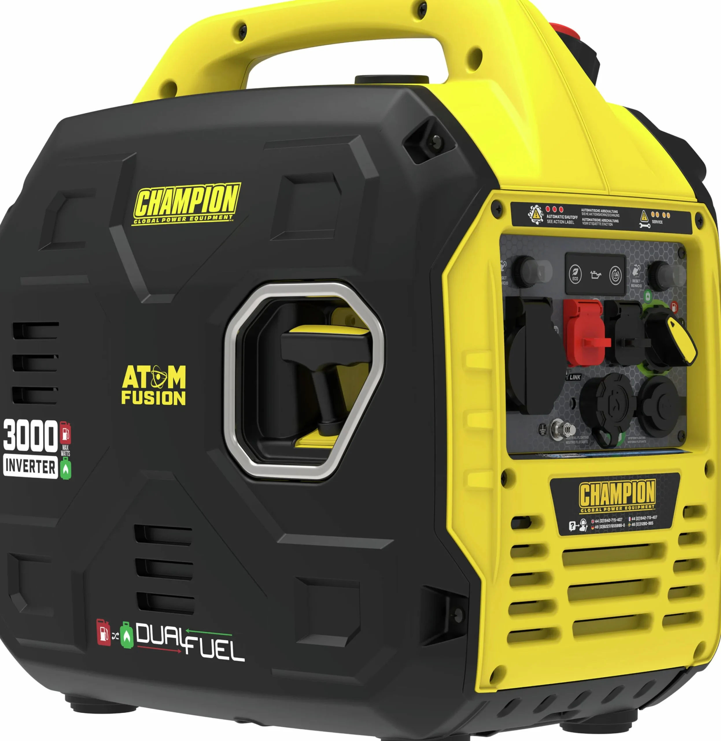 Inverterelverk Champion The Mighty Fusion Dual Fuel 93001i 3000W