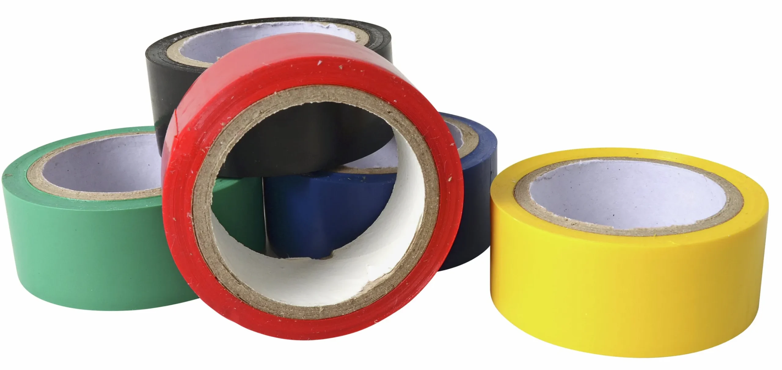 Isoleringstejp Millarco WorkIT färgmix 19mm x 3,6m 5-p