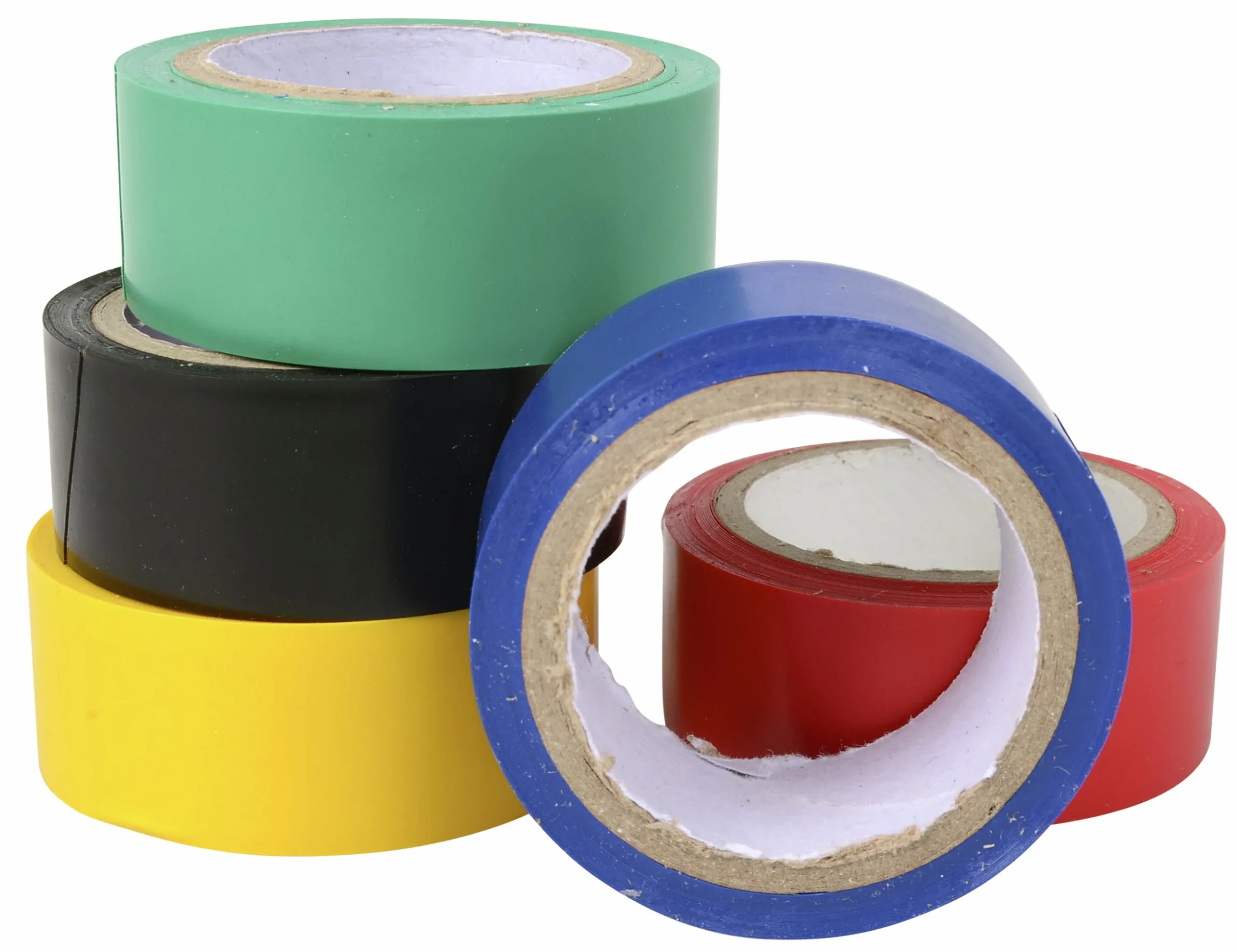 Isoleringstejp Millarco WorkIT färgmix 19mm x 3,6m 5-p