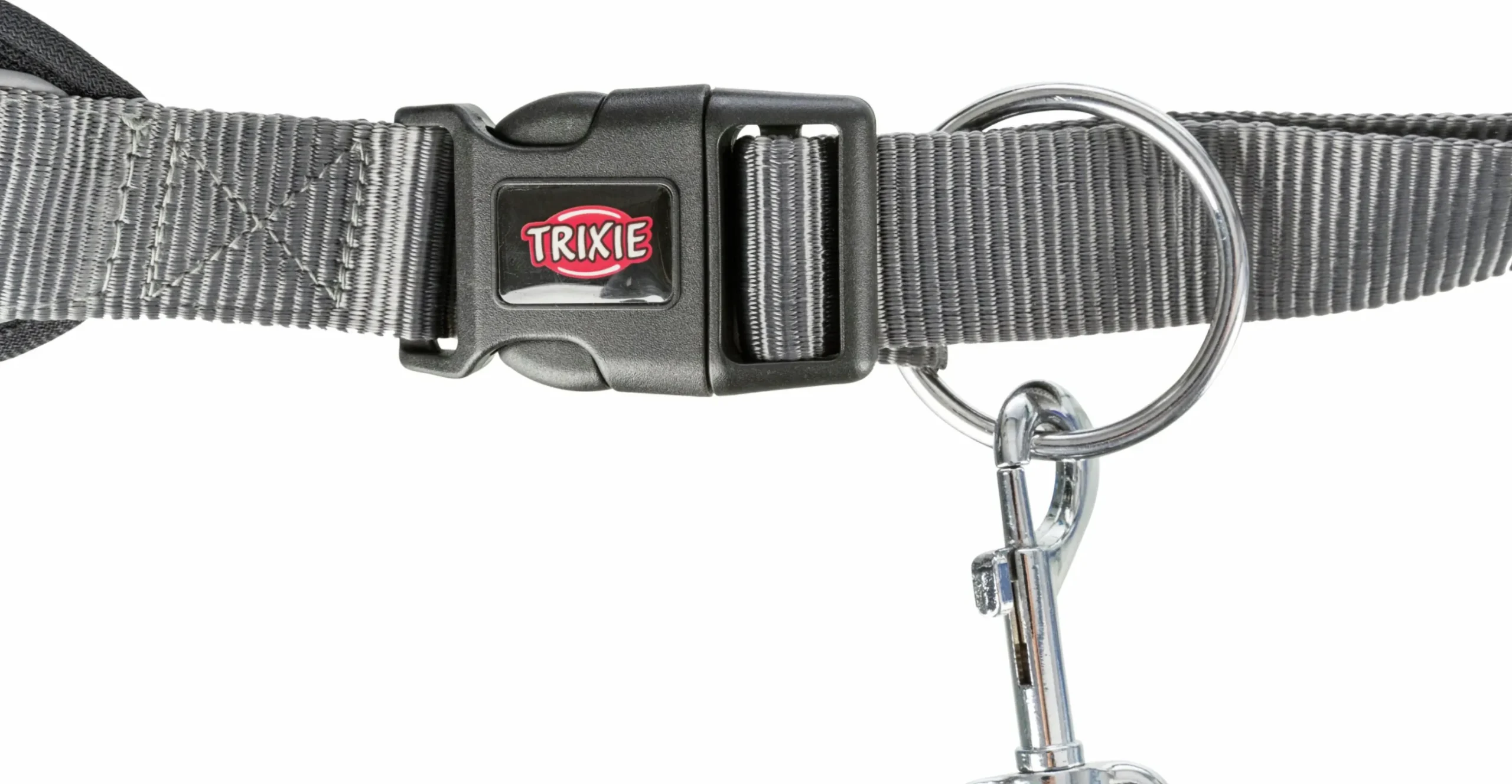 Joggingbälte/koppel Trixie Handsfree Midjebälte Grå 75–120cm