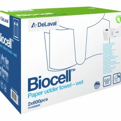 Juverdukar DeLaval Biocell fuktade 2 rullar à 600 ark