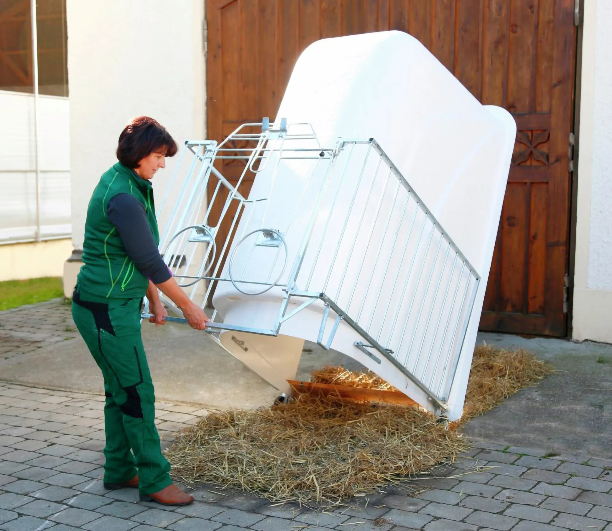 Kalvhydda Kerbl CalfHouse Master Plus utan förgård 200x115cm