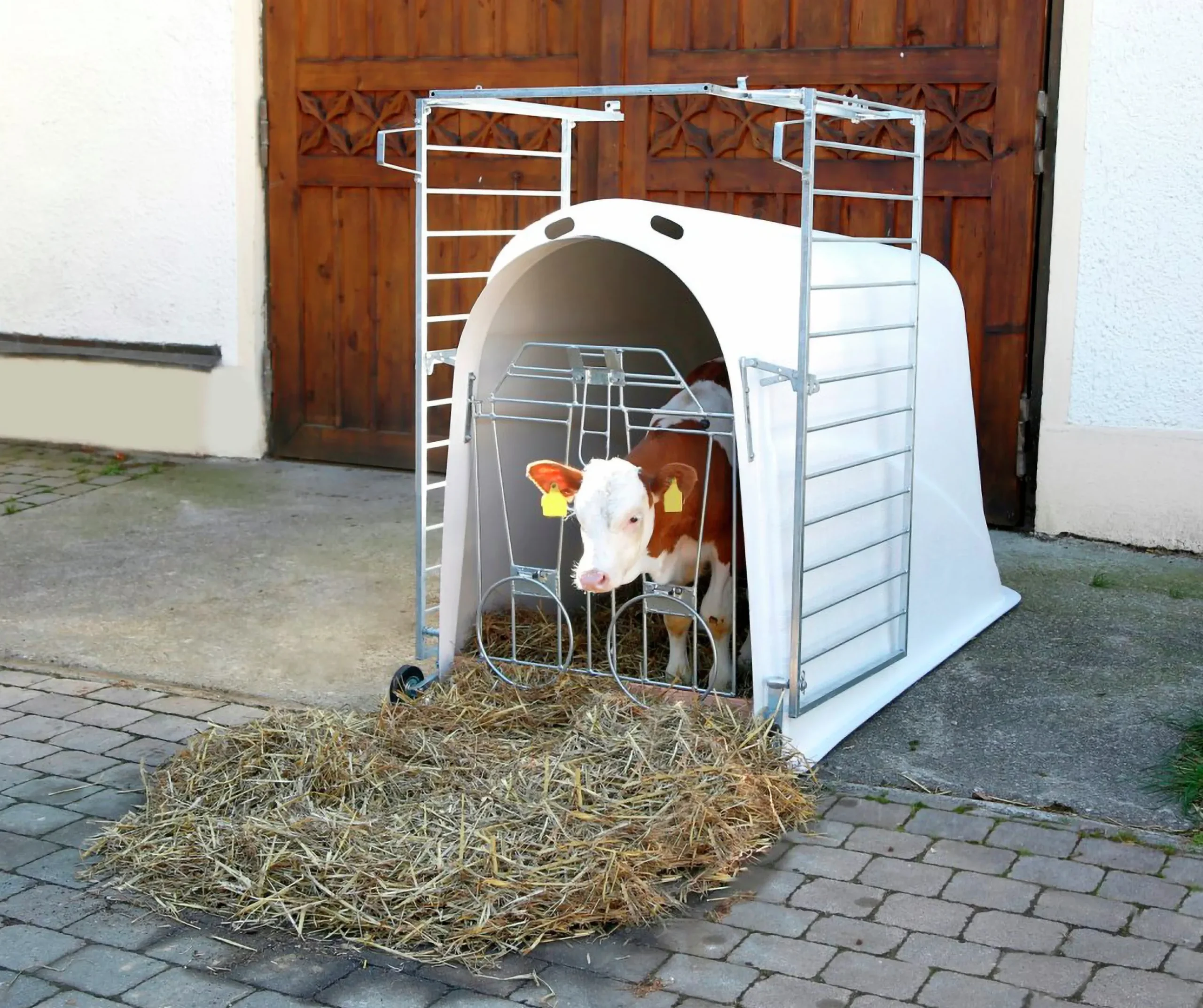 Kalvhydda Kerbl CalfHouse Master Plus utan förgård 200x115cm