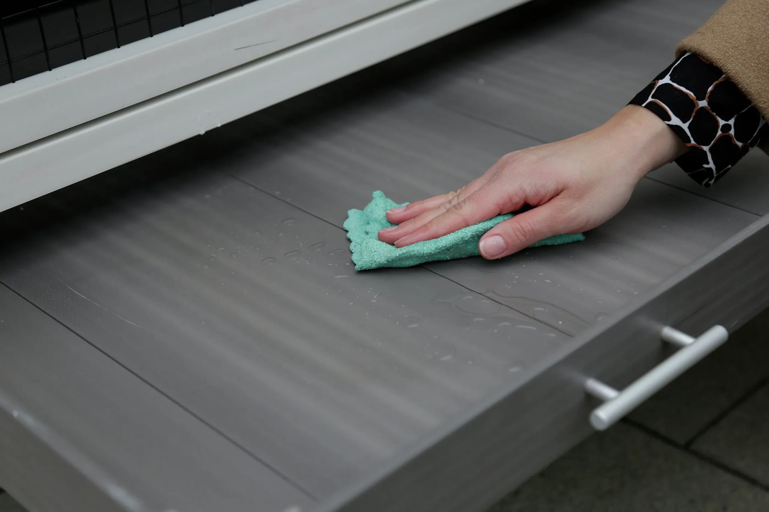 Kaninbur Kerbl Underhållsfri Eco Plast Samy 116x57x82cm