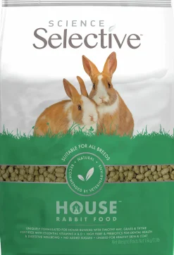 Kaninfoder Selective Adult House Rabbit Pellets 1,5kg
