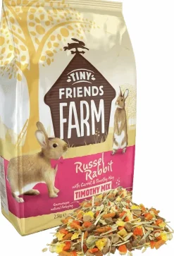 Kaninfoder Tiny Friends Farm Russel Morot & Timotej 2,5kg