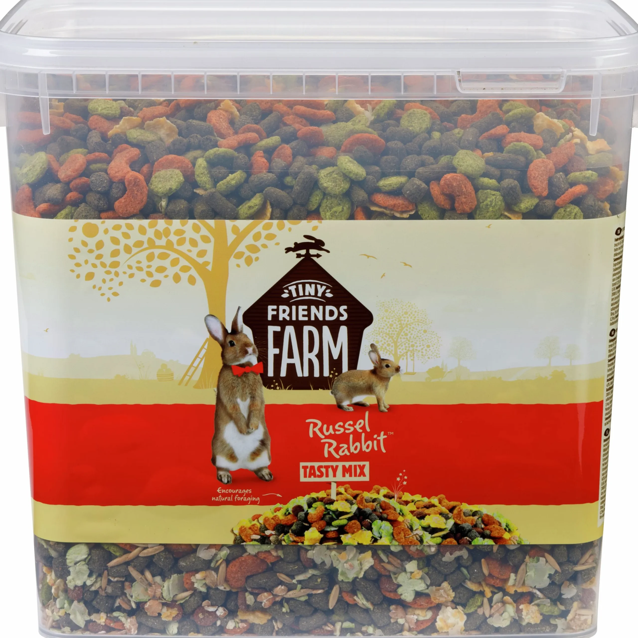 Kaninfoder Tiny Friends Farm Tasty Mix Bucket 4kg