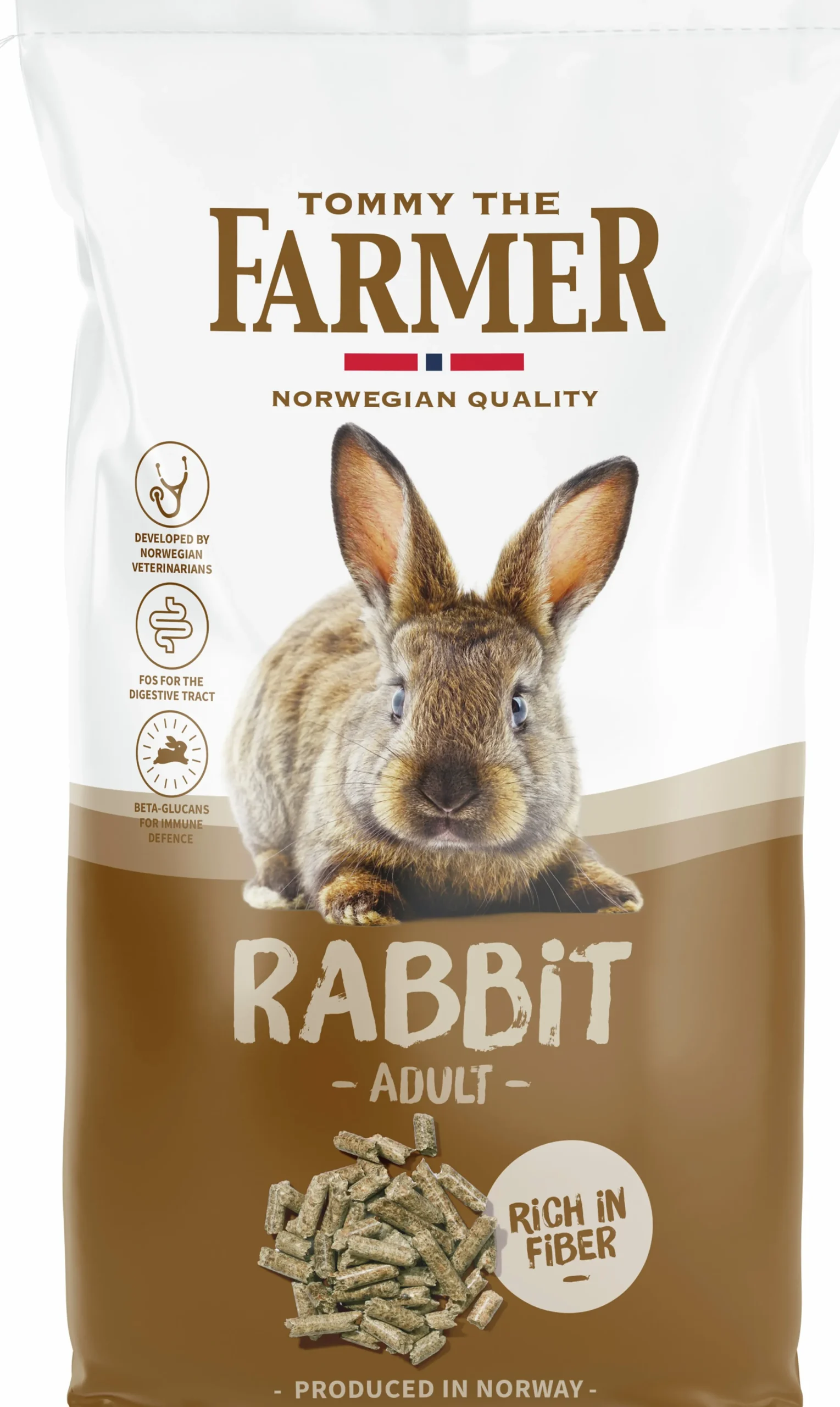 Kaninfoder Tommy the Farmer Vuxen 2,5kg