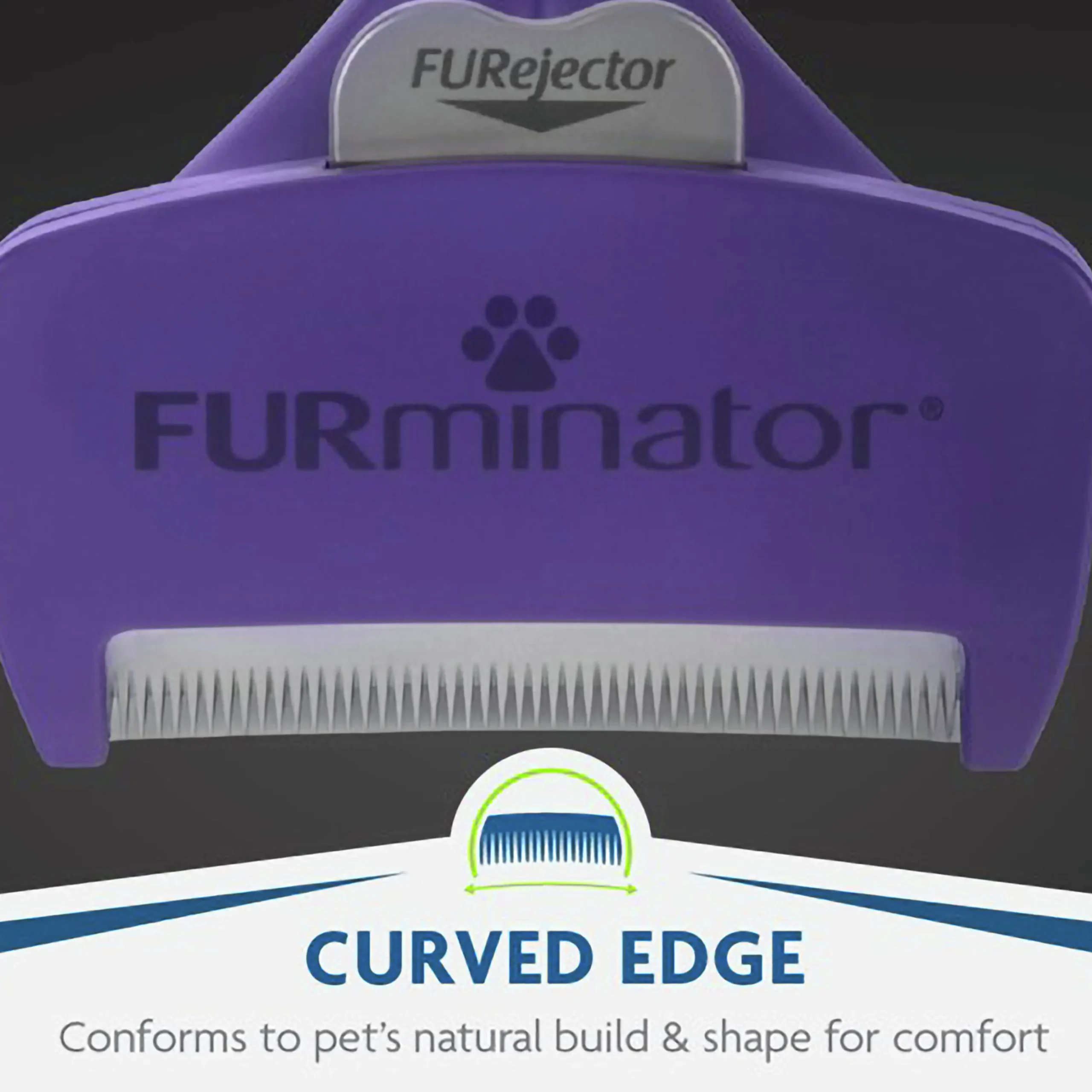 Kattborste FURminator Deshedding Underullskarda L