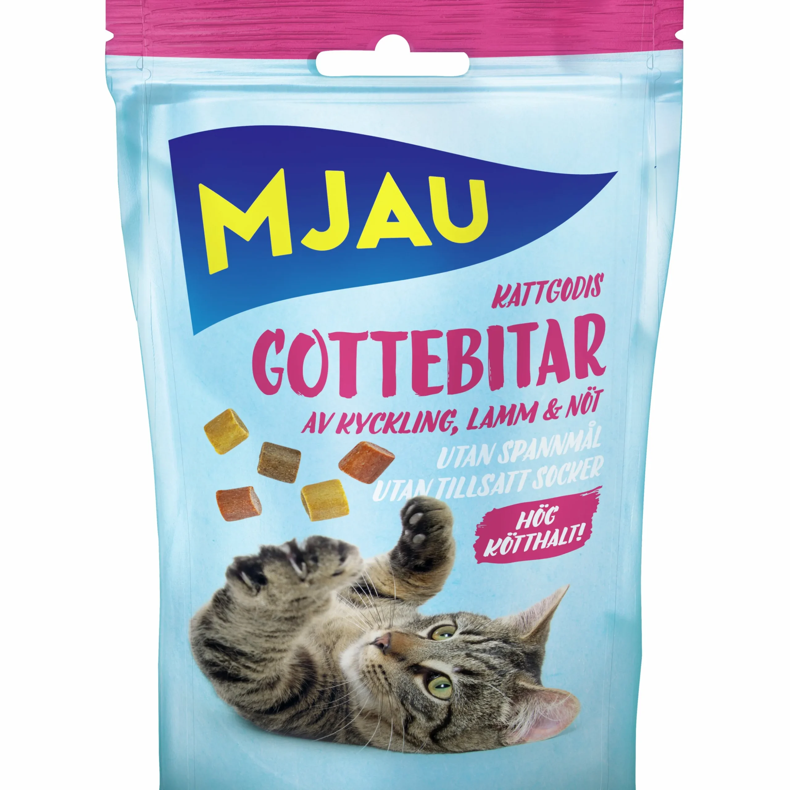 Kattgodis Mjau Gottebitar Mix 30g