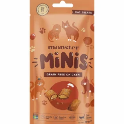 Kattgodis Monster Cat Minis Grain Free Chicken 60g