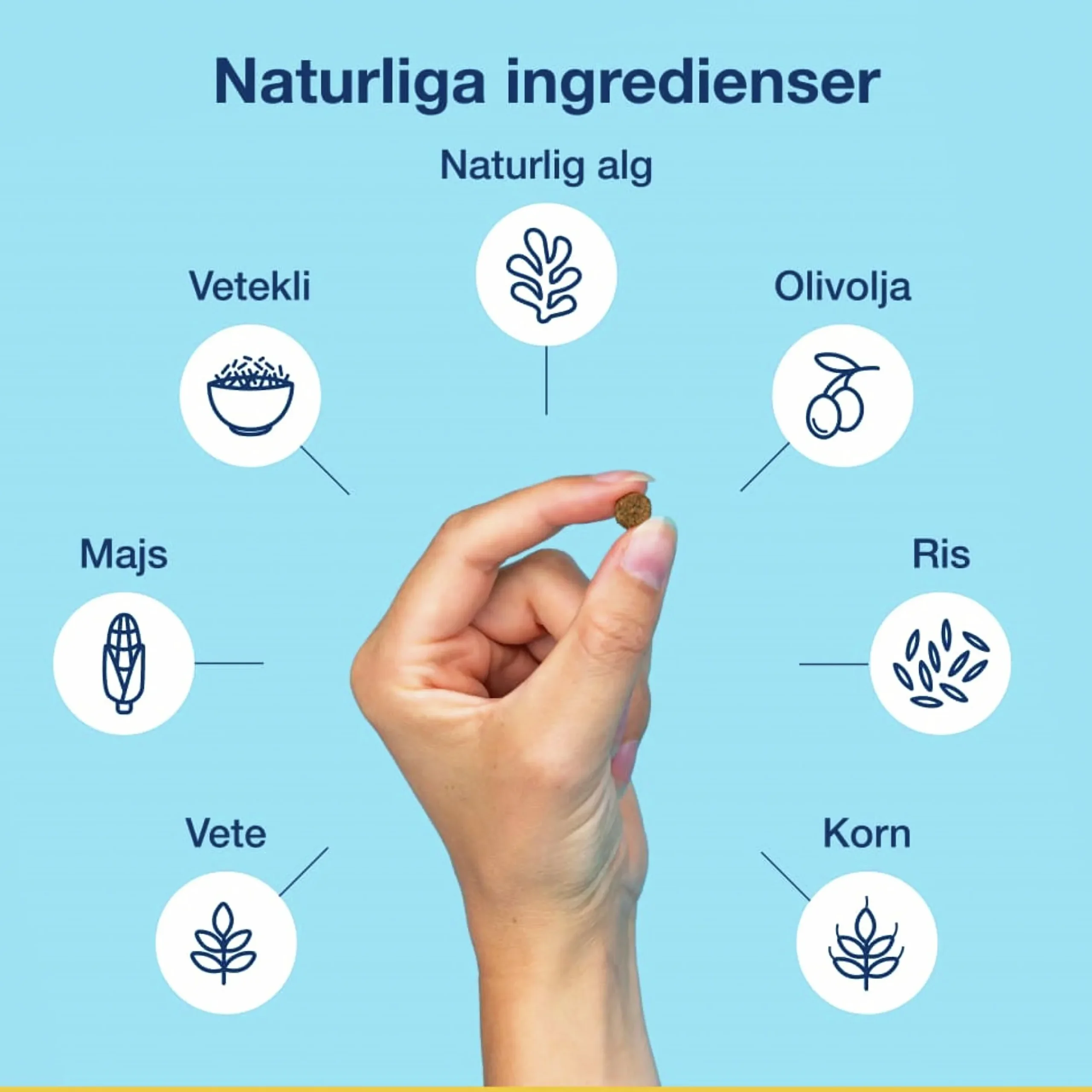 Kattgodis PlaqueOff Dental Bites 60g