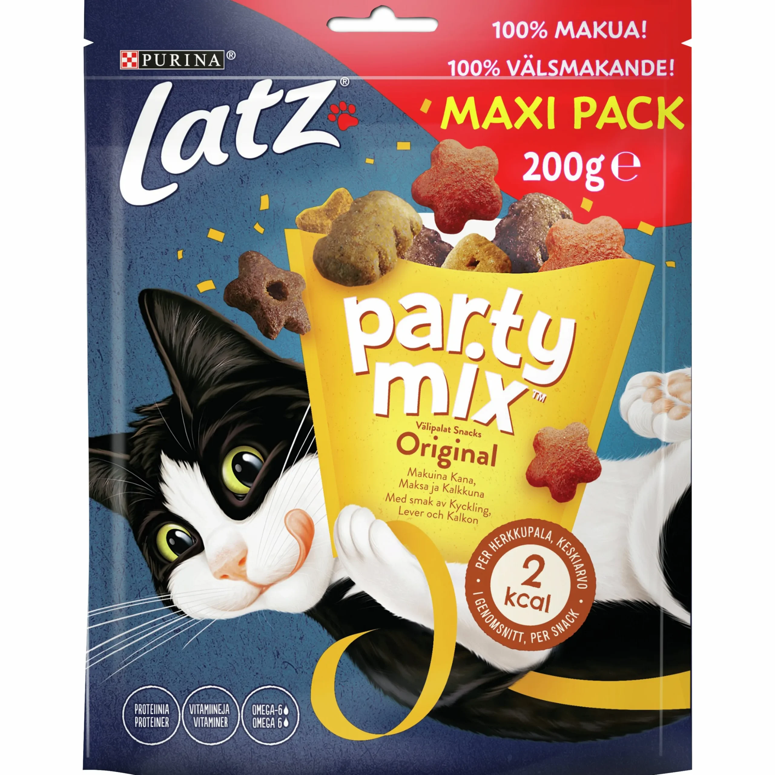 Kattgodis Purina Latz PartyMix Original 200g