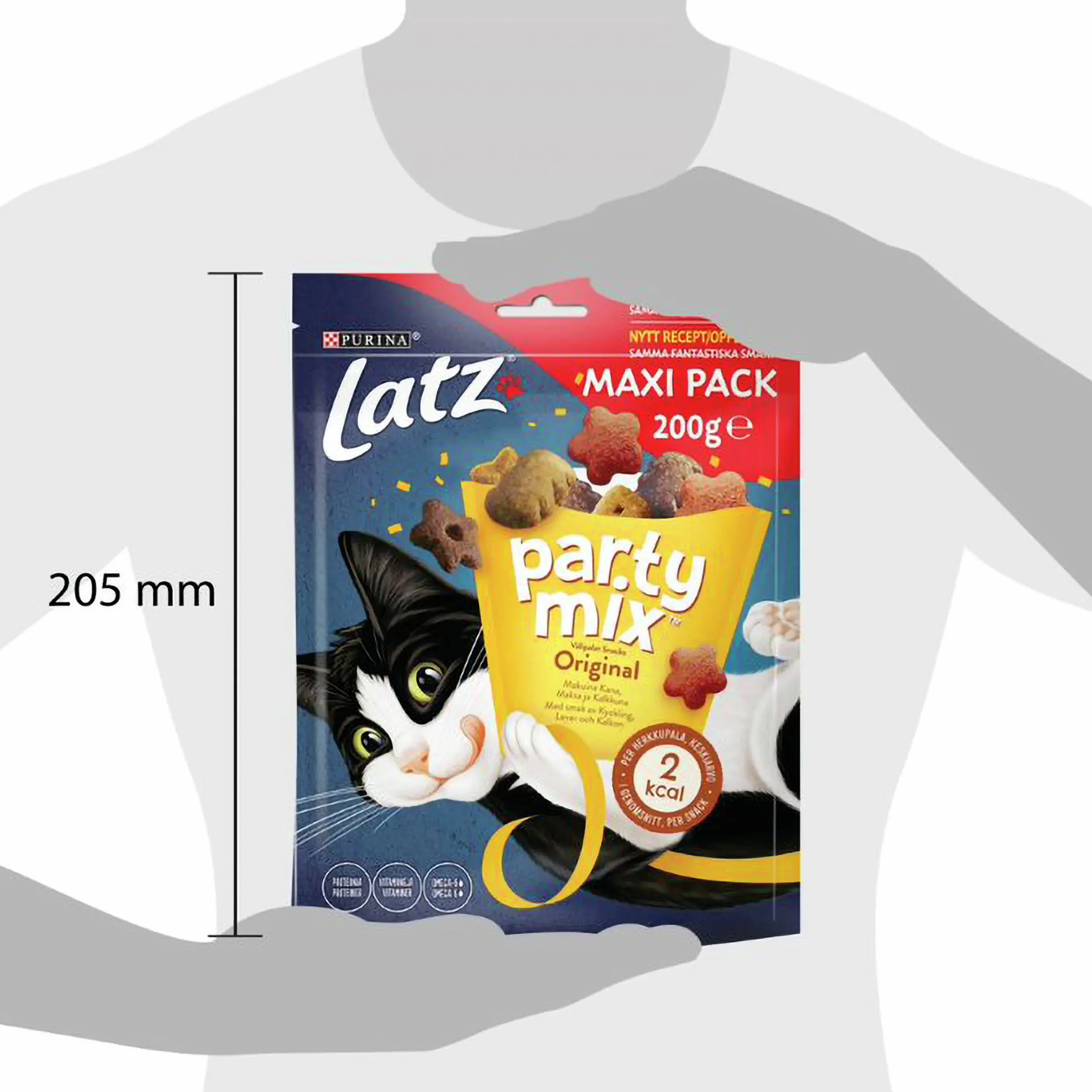 Kattgodis Purina Latz PartyMix Original 200g