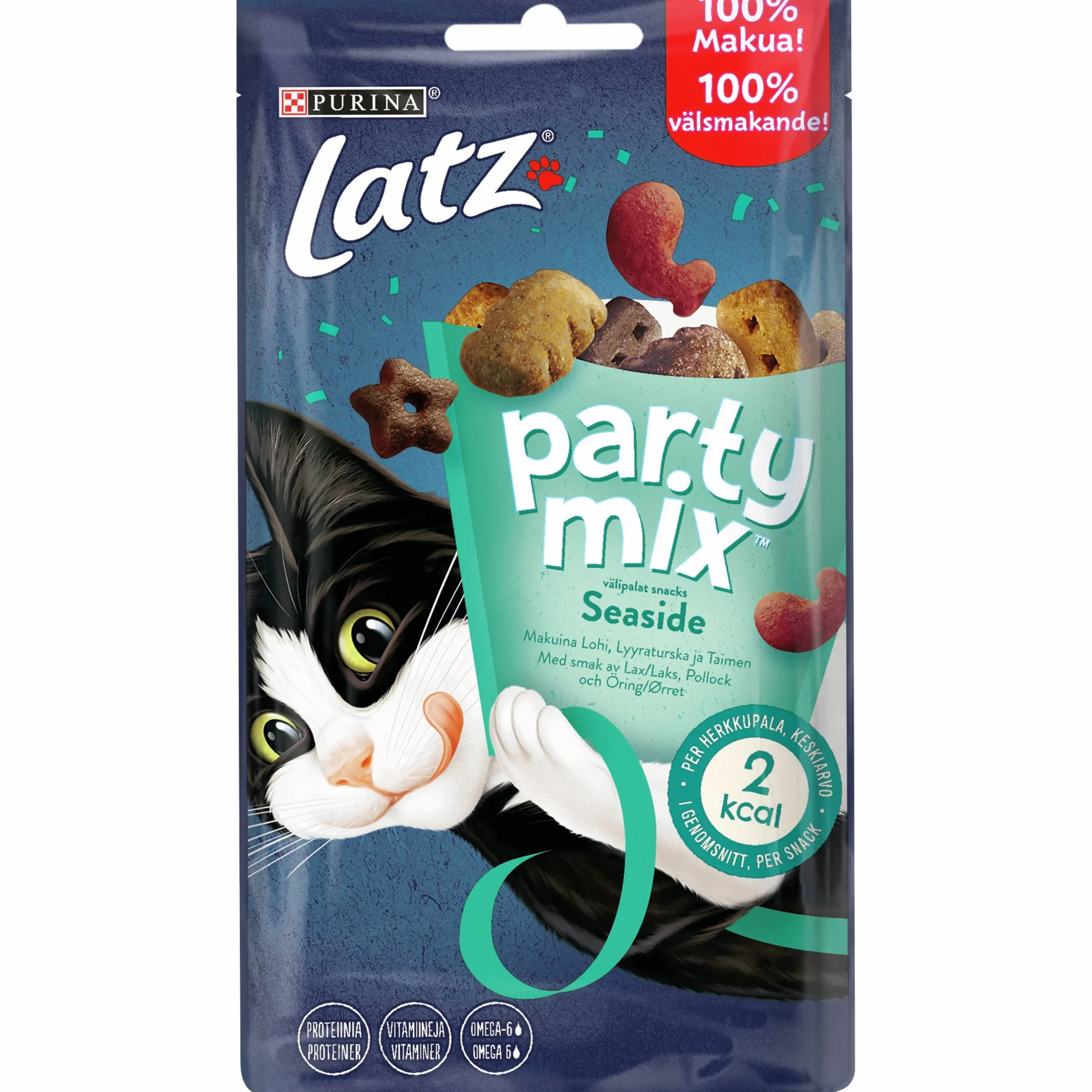 Kattgodis Purina Latz PartyMix Seaside 60g