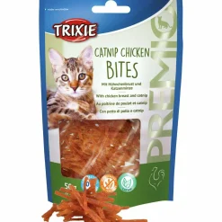 Kattgodis Trixie Premio Catnip Chicken Bites 50g
