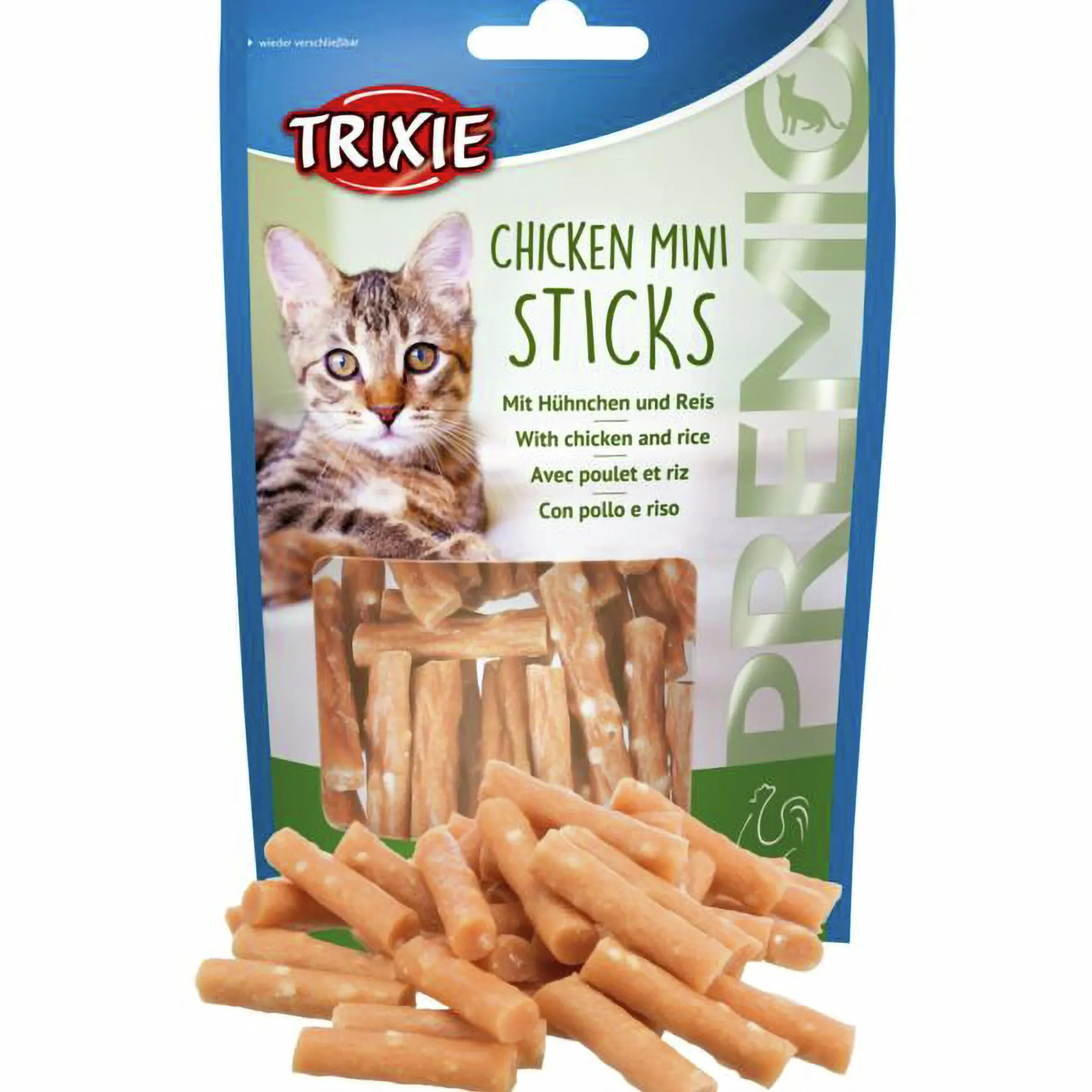 Kattgodis Trixie Premio Mini Sticks 50g
