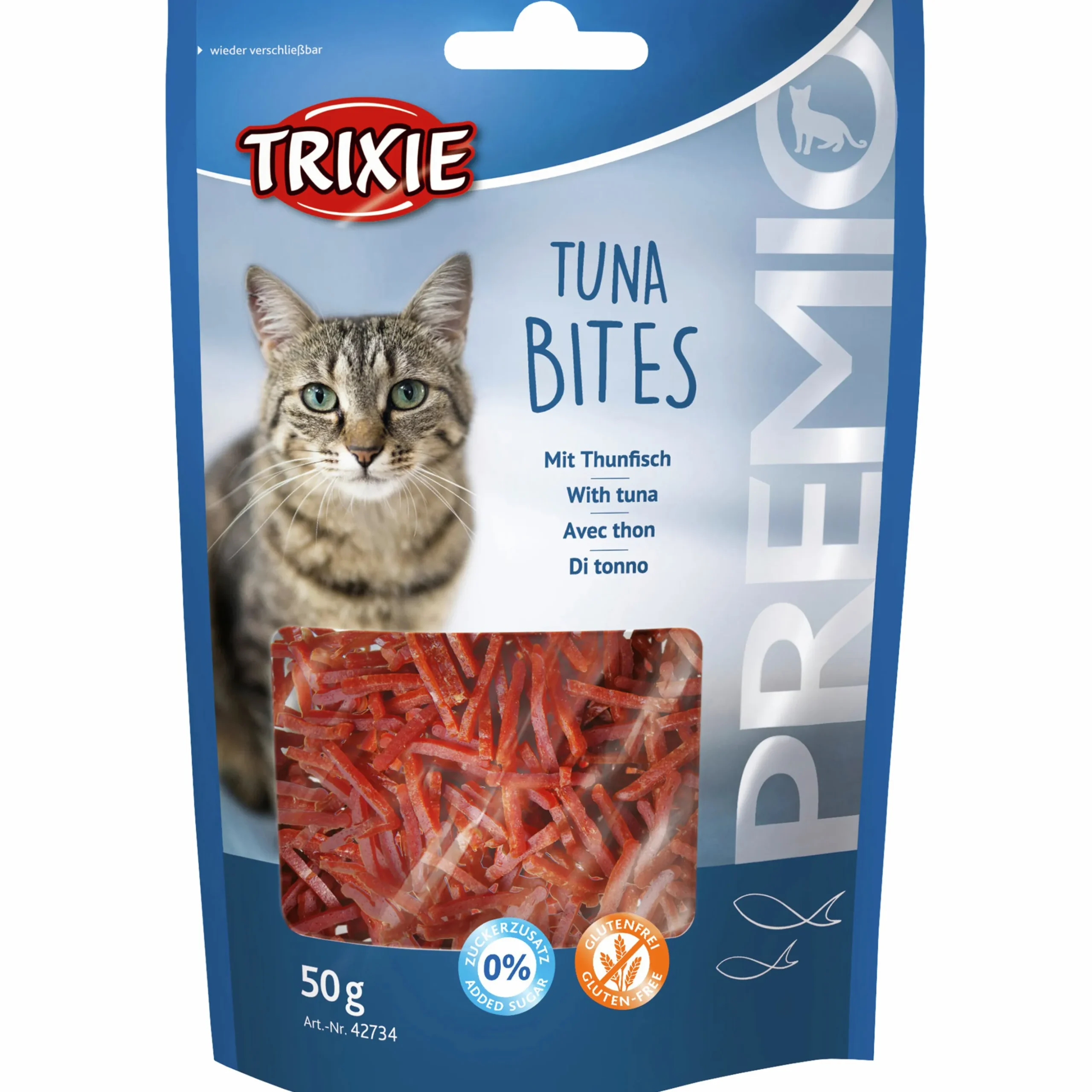 Kattgodis Trixie Premio Tuna Bites 50g