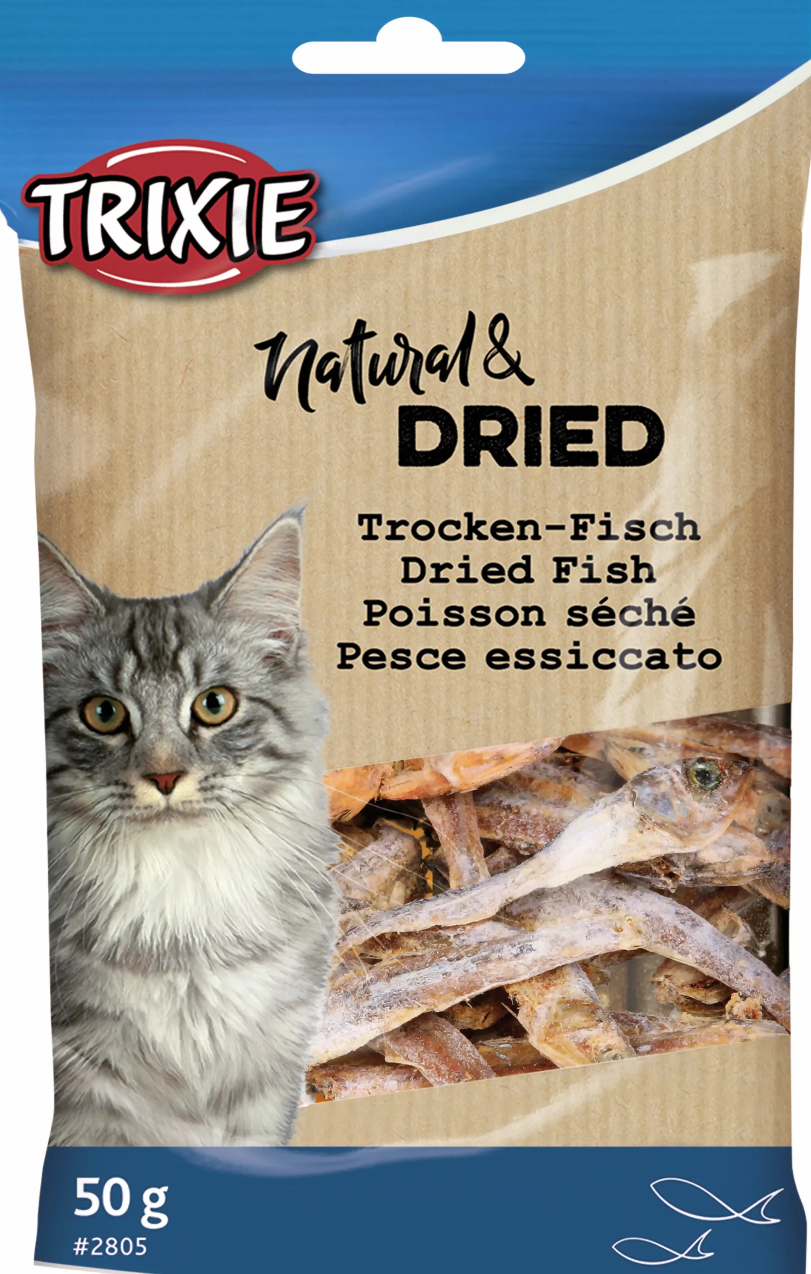 Kattgodis Trixie Torkad Fisk 50g