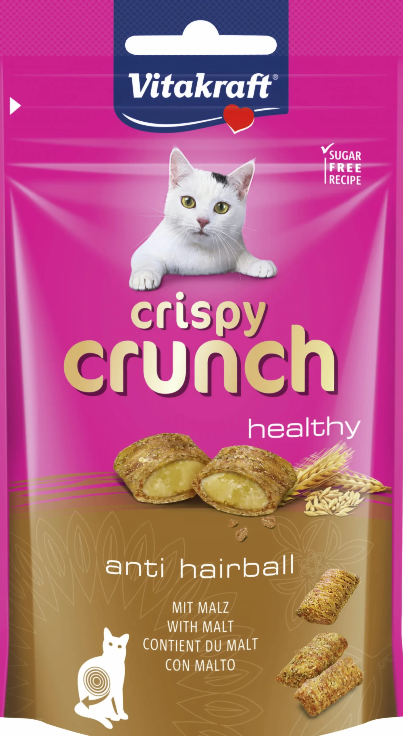 Kattgodis Vitakraft Crispy Crunch Malt 60g