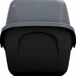 Kattlåda PeeWee EcoHus Svart/Antracit 56x39x37,5cm