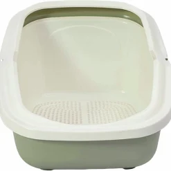 Kattlåda PeeWee EcoMinor Salviagrön/Creme 56x39x27,5cm