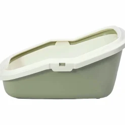 Kattlåda PeeWee EcoMinor Salviagrön/Creme 56x39x27,5cm