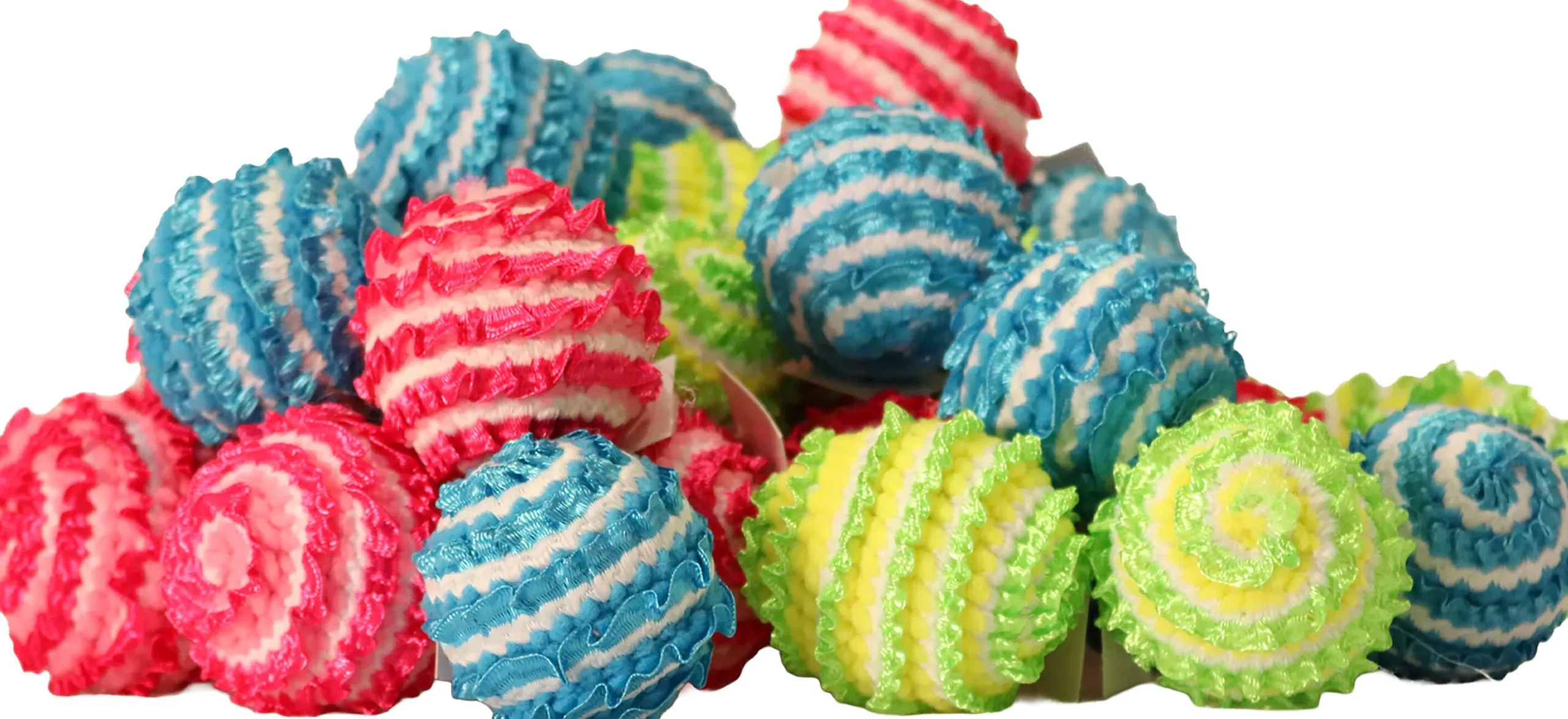 Kattleksak Dogman Spetsboll 4cm Blandade färger