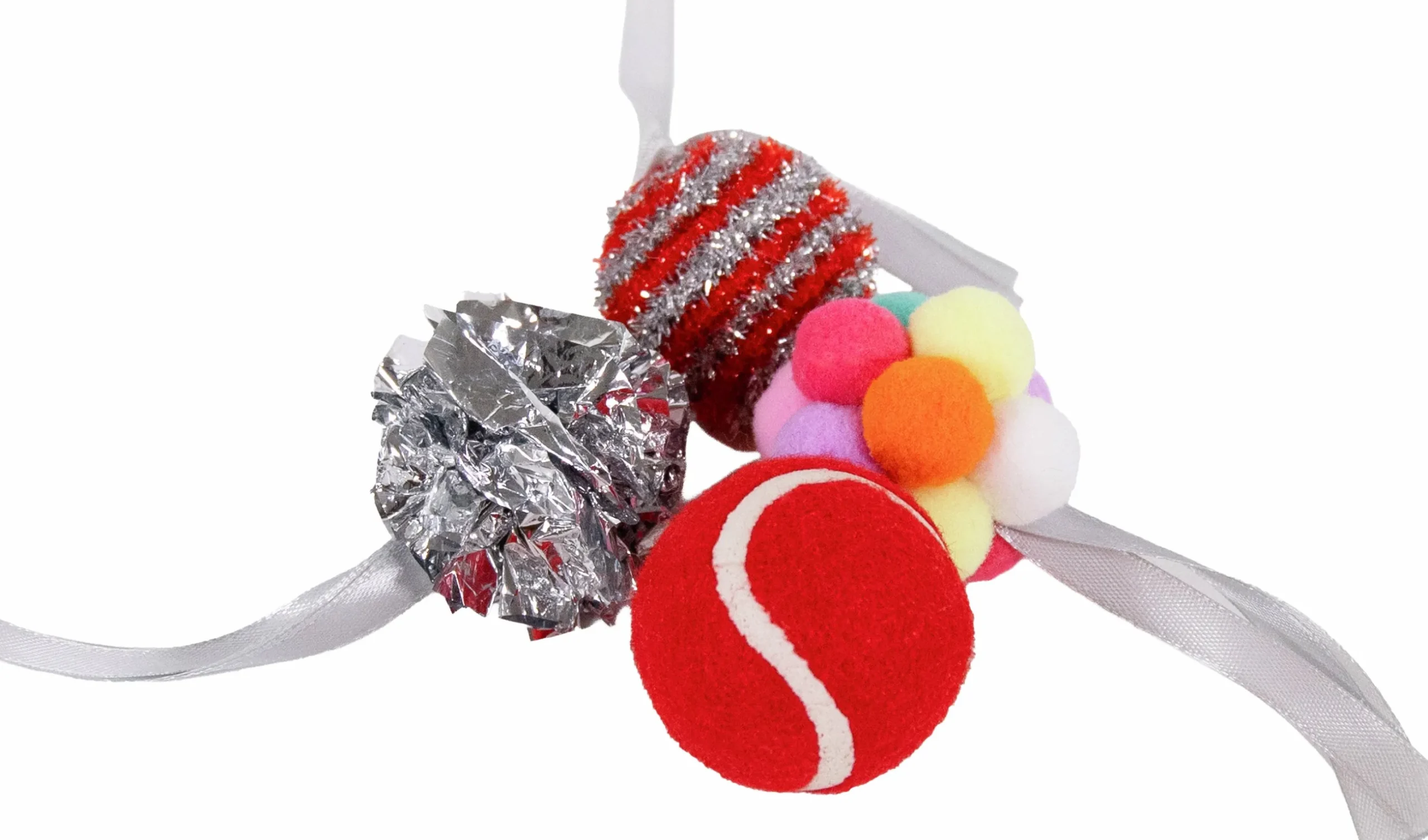 Kattleksak Jul Rosewood Festive Ball Gift Box 8-p