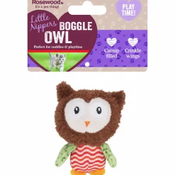 Kattleksak Rosewood Boggle Owl 9cm