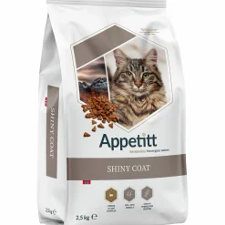 Kattmat Appetitt Adult Shiny Coat Chicken 2,5kg