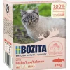 Kattmat Bozita Bitar i sås med Lax 370g