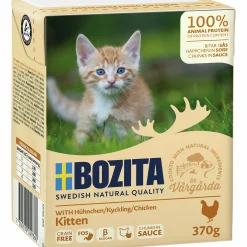 Kattmat Bozita Kitten Bitar i sås med Kyckling 370g