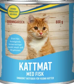Kattmat Granngården Adult Fisk 800g