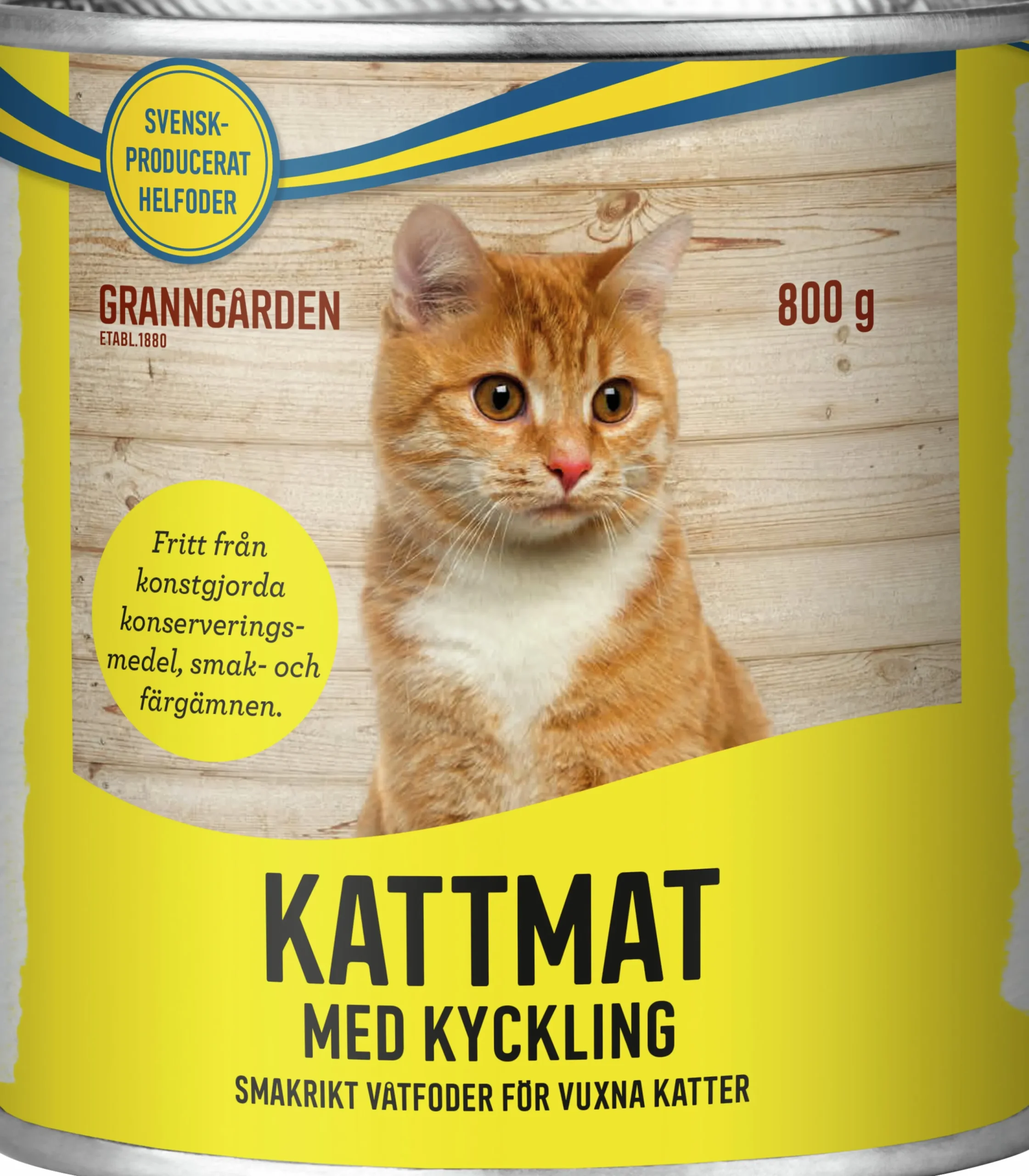 Kattmat Granngården Adult Kyckling 800g