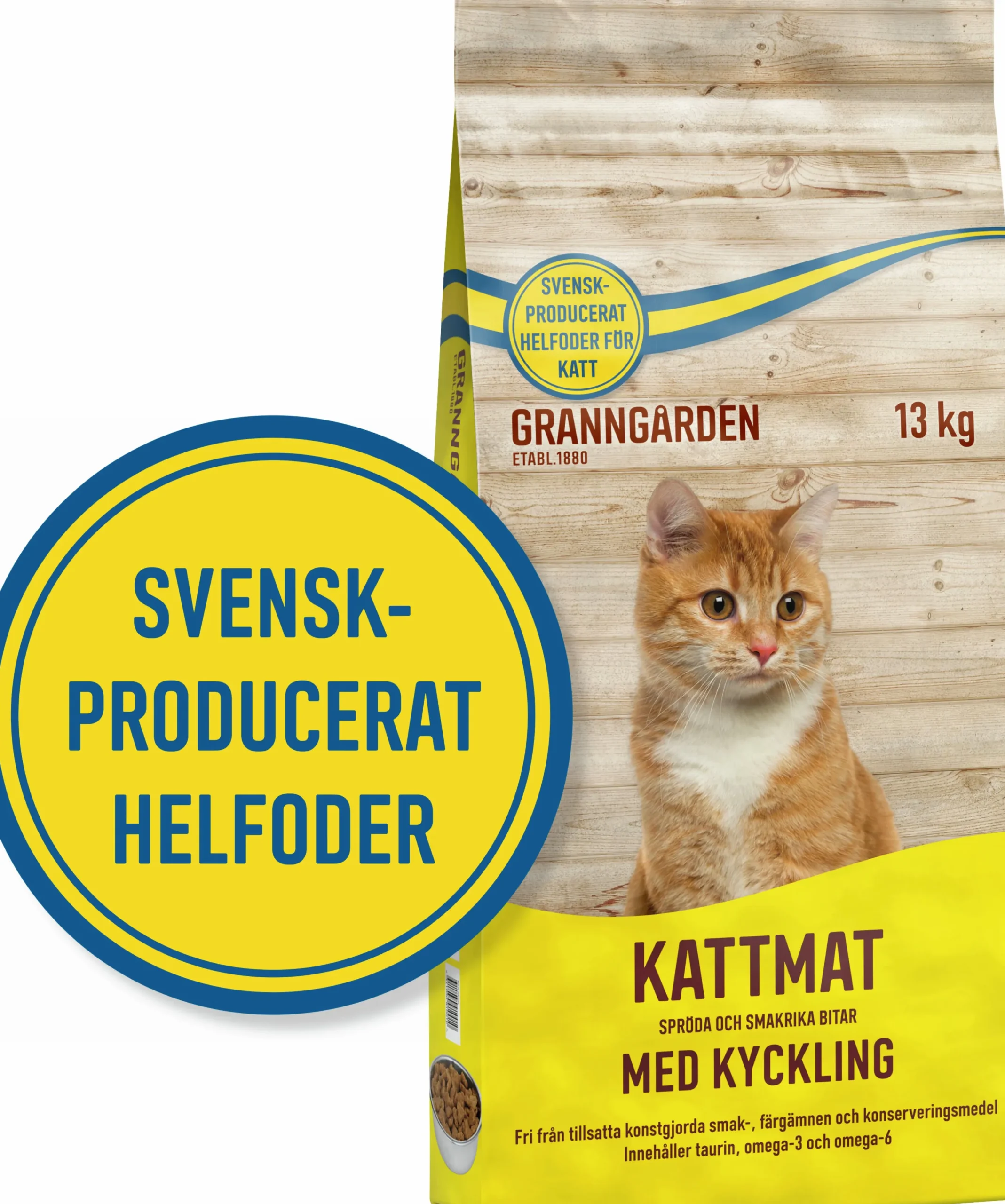 Kattmat Granngården Adult Kyckling 13kg