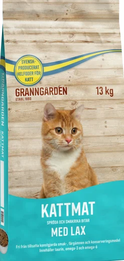 Kattmat Granngården Adult Lax 13kg