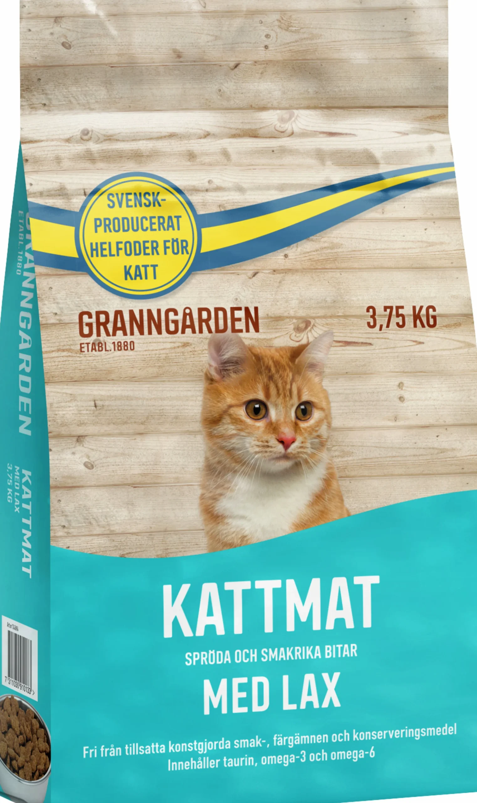 Kattmat Granngården Adult Lax 3,75kg