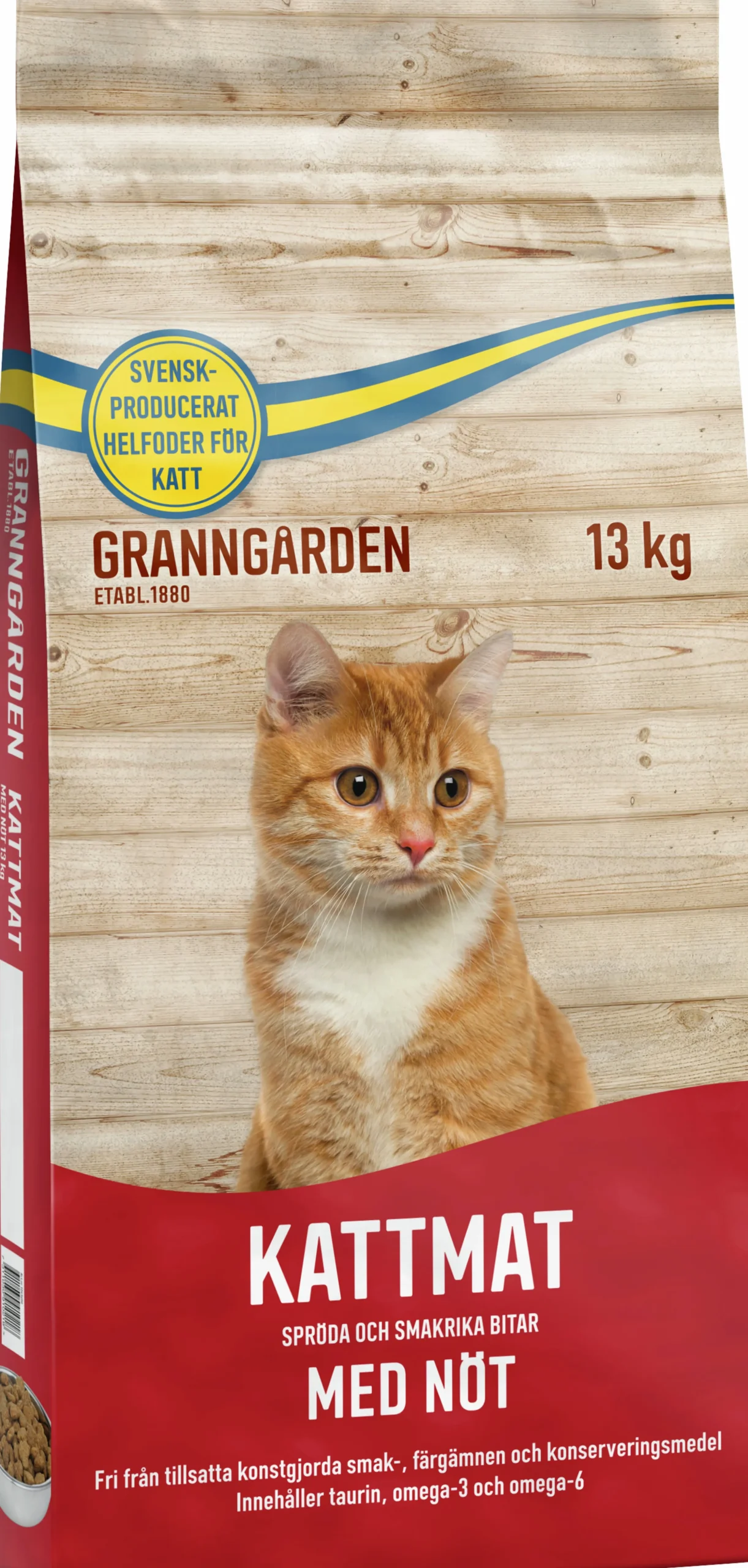 Kattmat Granngården Adult Nöt 13kg