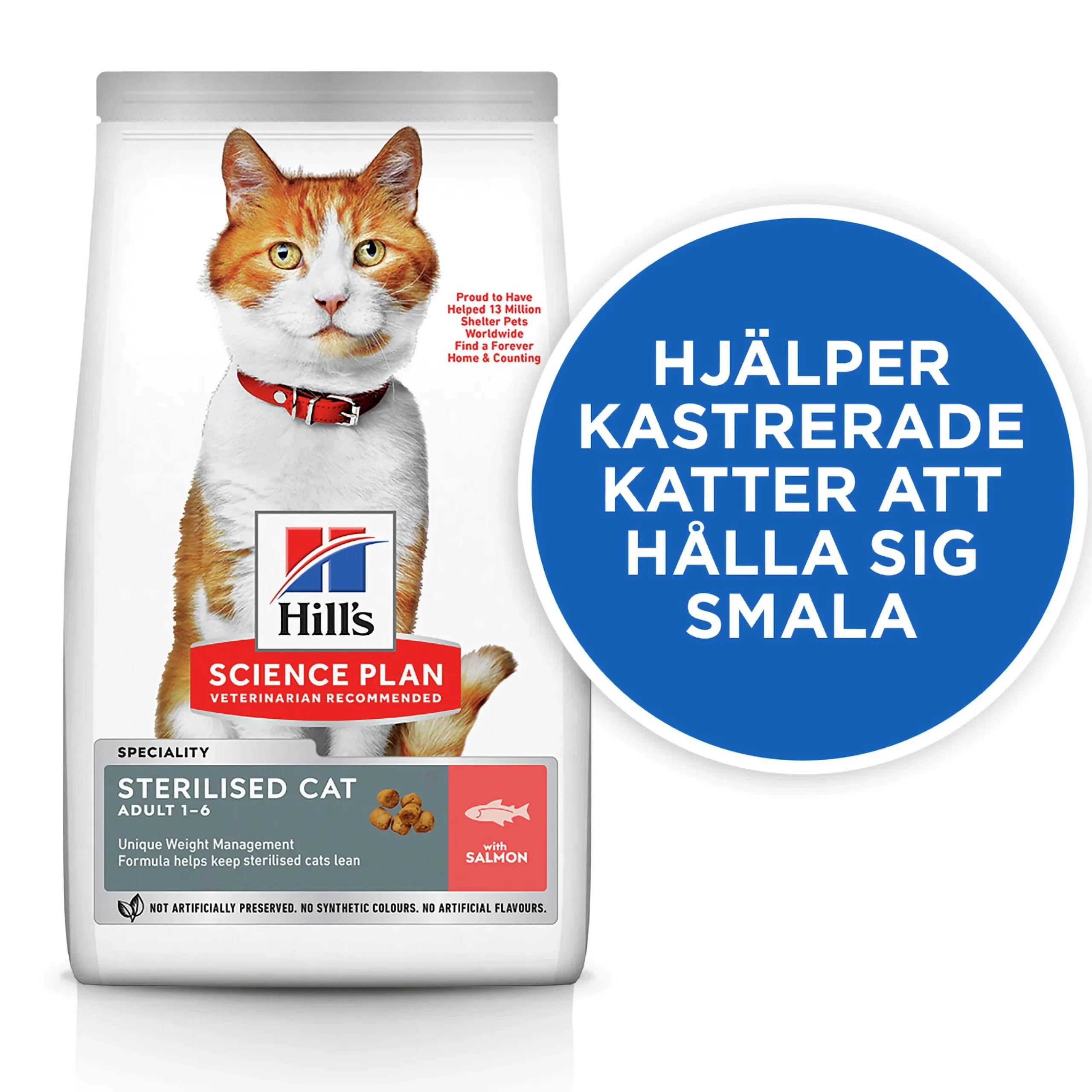 Kattmat Hills Science Plan Adult Sterilised Salmon 10kg