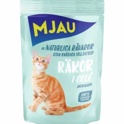 Kattmat Mjau Adult Megabox Kött/Fisk i gelé 48x85g