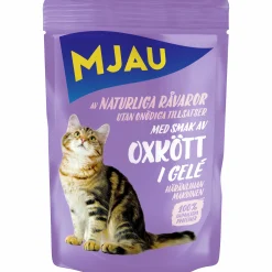 Kattmat Mjau Adult Megabox Kött/Fisk i gelé 48x85g