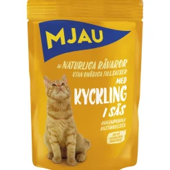 Kattmat Mjau Adult Megabox Kött/Fisk i sås 48x85g