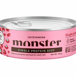 Kattmat Monster Adult Single Protein Beef 100g