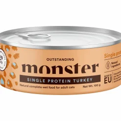 Kattmat Monster Adult Single Protein Turkey 100g