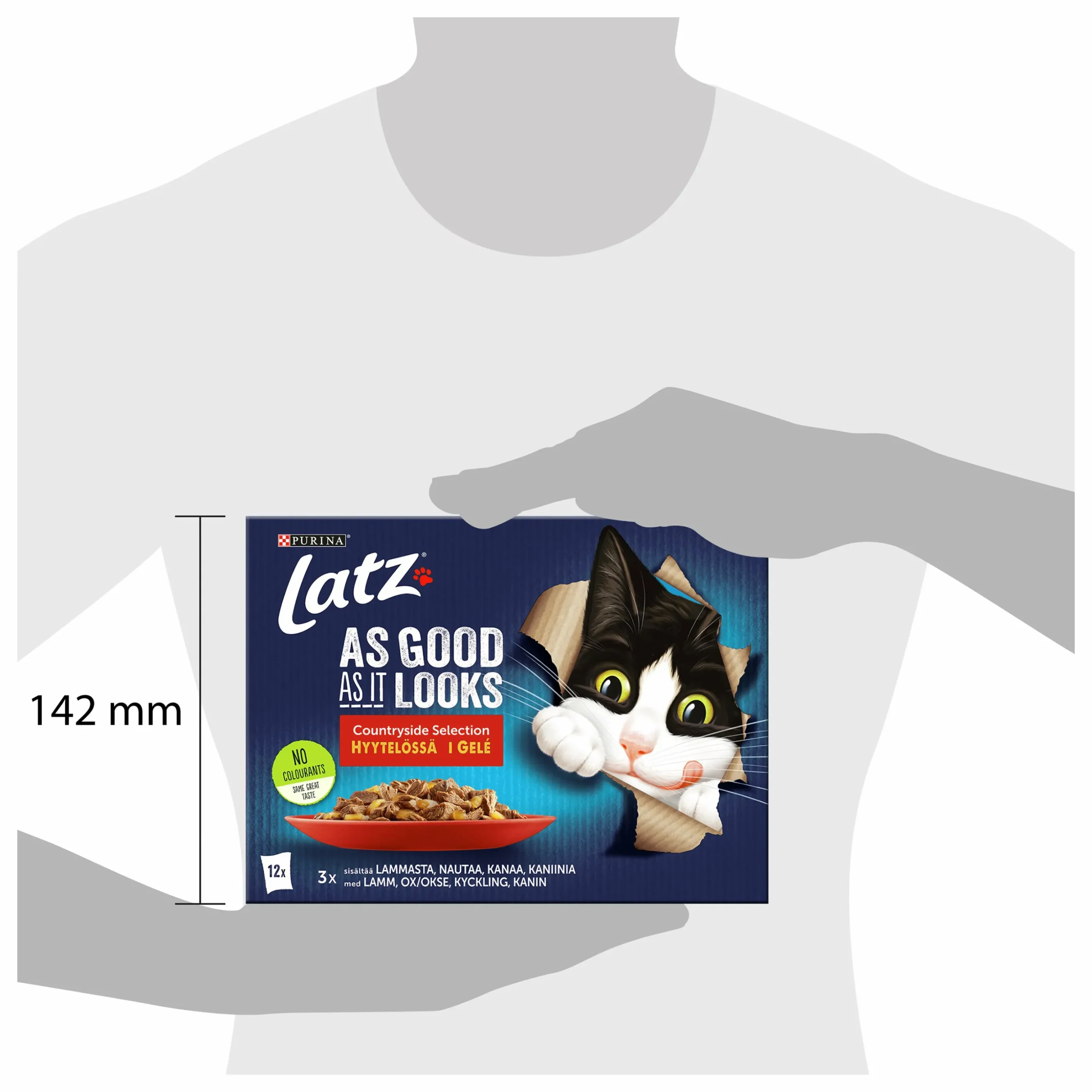 Kattmat Purina Latz As Good As It Looks Kött gelé 12x85g