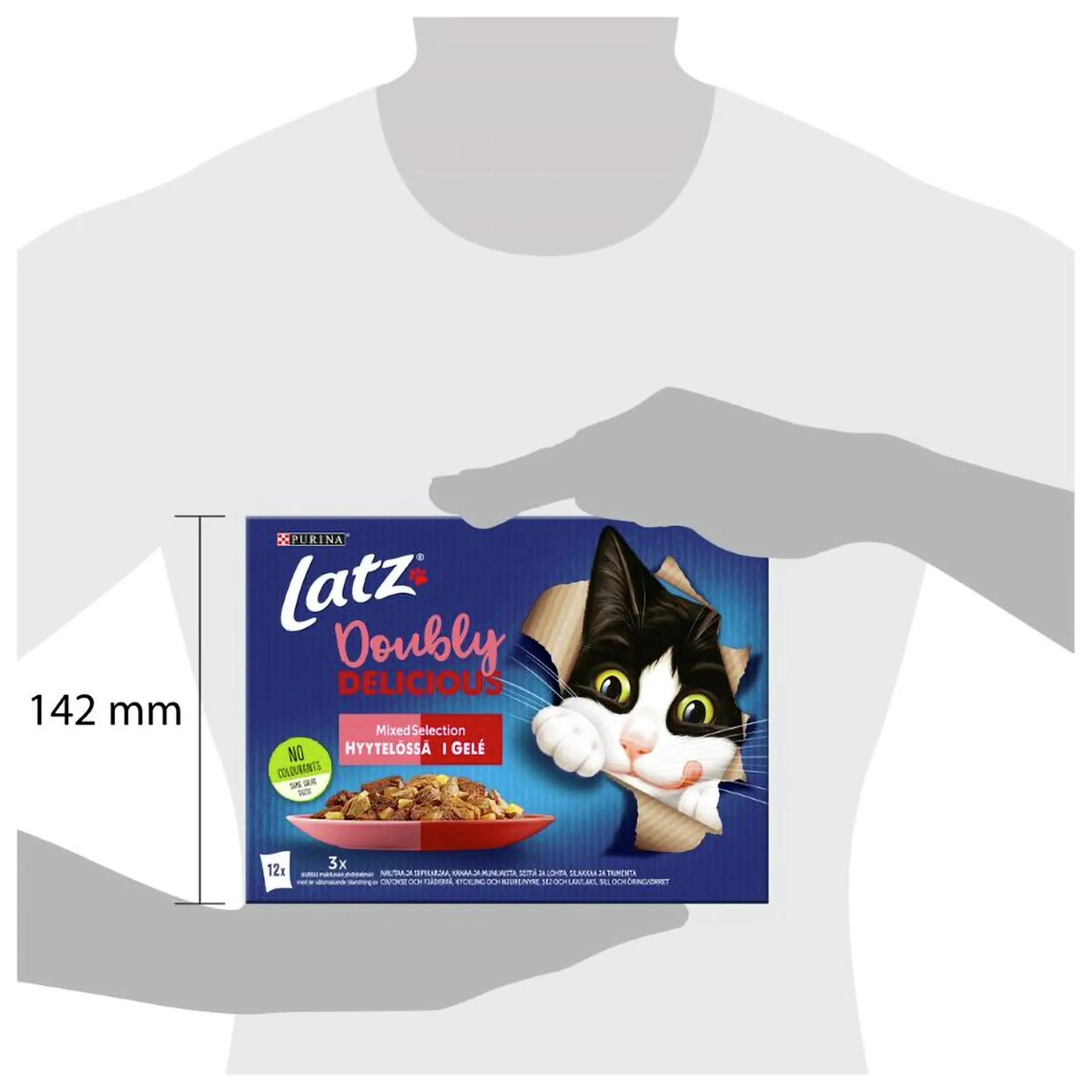 Kattmat Purina Latz As Good As It Looks Mix gelé 12x85g