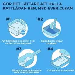 Kattsand Ever Clean Lavendel 10L