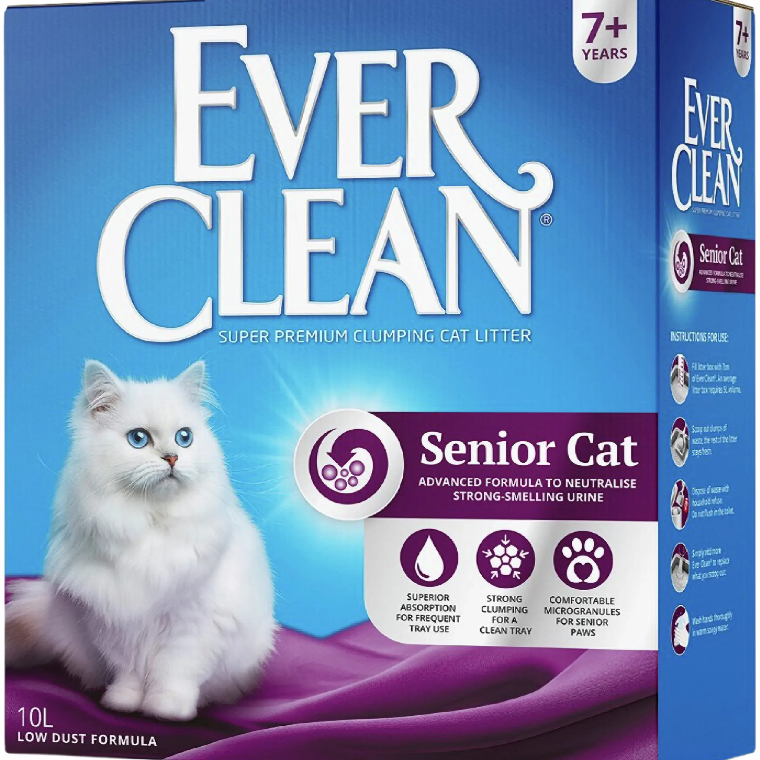 Kattsand Ever Clean Senior 10L